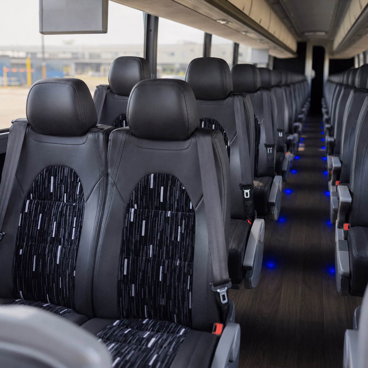 bloomington bus rental service area