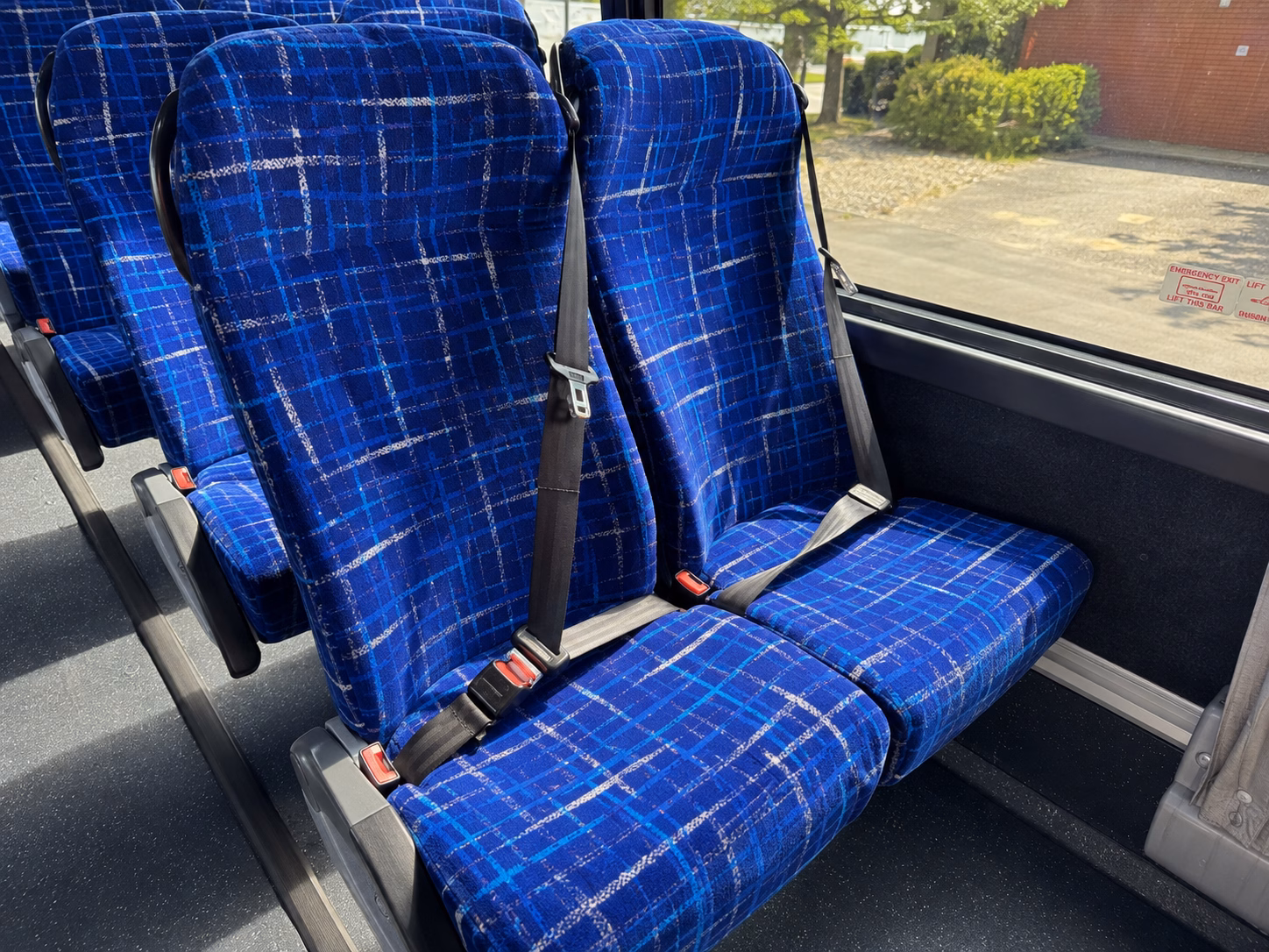 bloomington school event transportation onboard seating