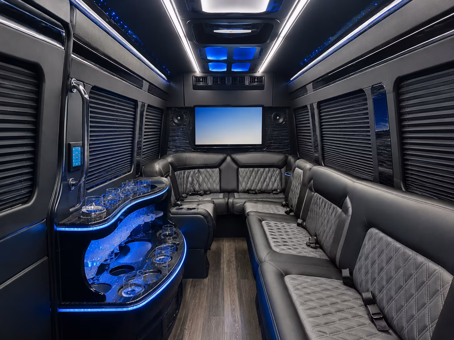 winter wedding shuttles keep every guest safe on bloomington roads